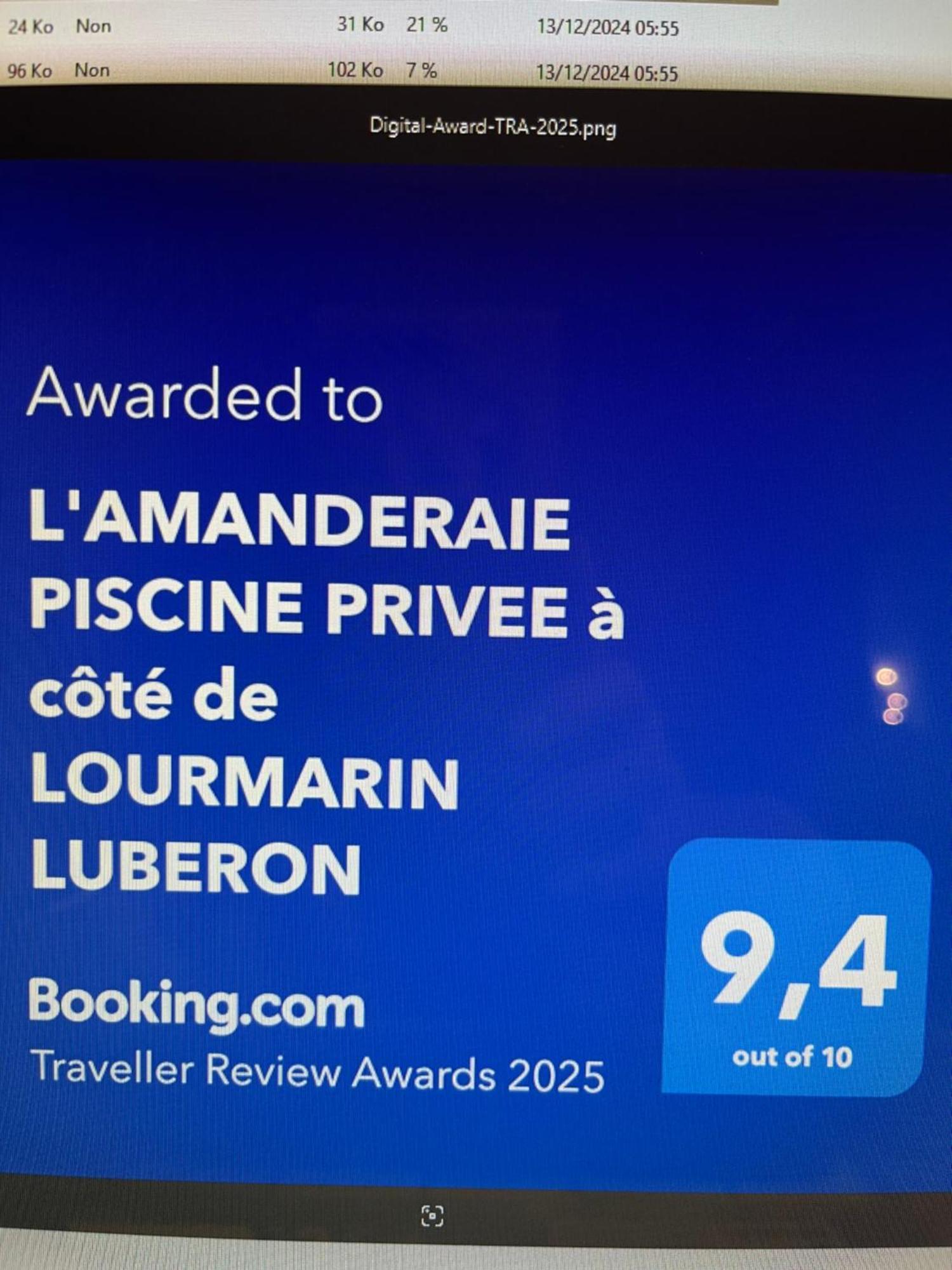 카데네트 L'Amanderaie Piscine Privee A Cote De Lourmarin Luberon 아파트 외부 사진